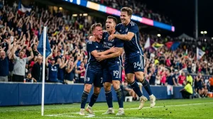 Außenseiter-Soccer-Team feiert überraschendes Tor in einem MLS-Stadion