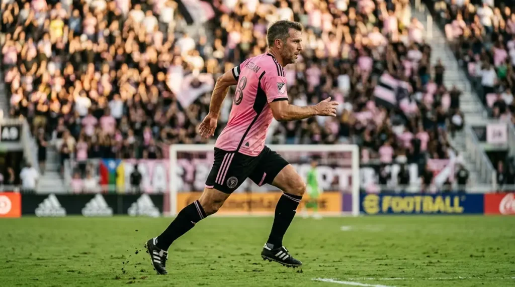 Erfahrener Designated Player auf dem MLS-Spielfeld bei einem Heimspiel