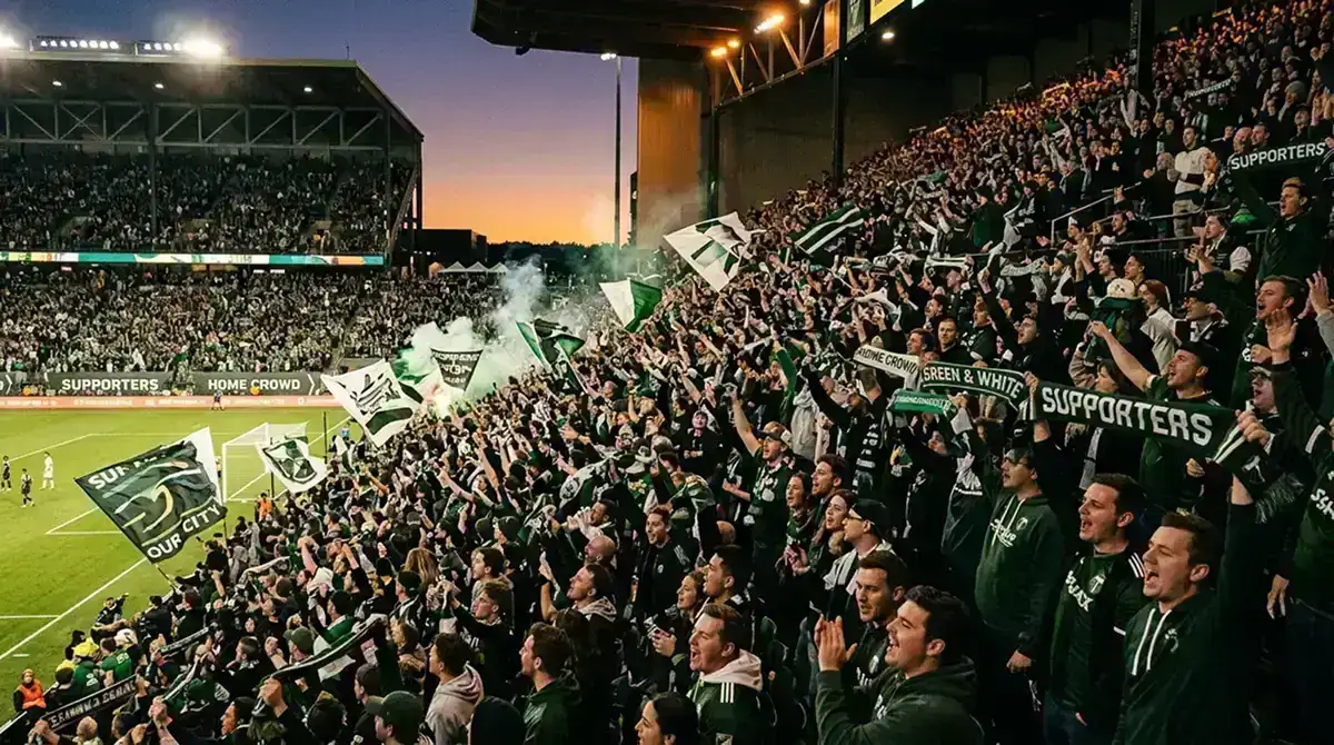 Heimpublikum in einem MLS-Stadion als Faktor für den hohen Heimvorteil der Liga