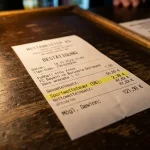 Gedruckter Wettschein mit hervorgehobenem Sportwettsteuer-Posten